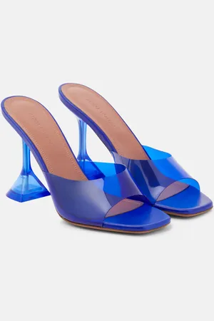 Amina Muaddi Lupita PVC mules