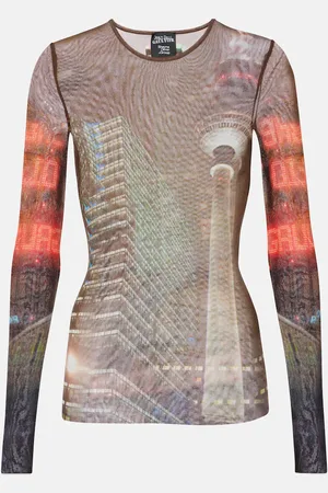 Jean Paul Gaultier X Shayne Oliver City tulle top