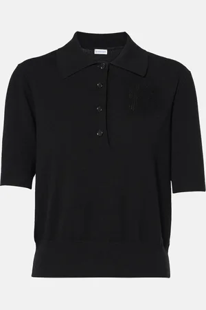Burberry Cotton-blend polo shirt