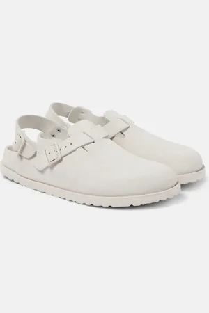 Birkenstock Tokio suede slingback clogs