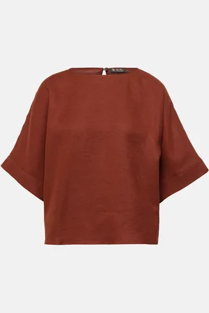 Loro Piana Morey linen top
