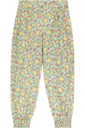 La Coqueta Roda floral cotton pants
