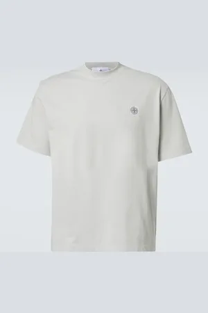Stone Island Compass cotton jersey T-shirt