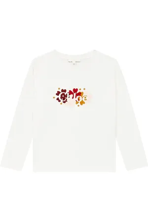 Chloé ChloÃ© Kids Logo cotton-jersey T-shirt