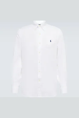 Ralph Lauren Embroidered linen shirt