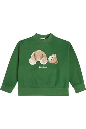 Palm Angels Printed cotton jersey sweatshirt