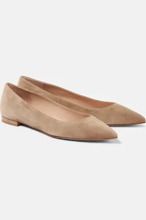 Gianvito Rossi Gianvito suede ballet flats