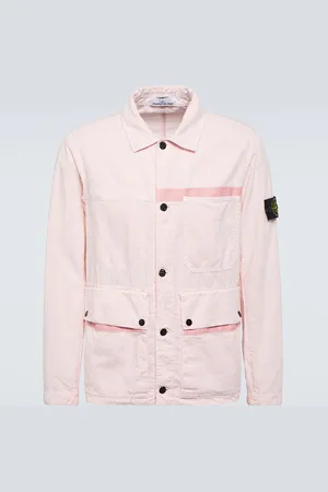 Stone Island Compass linen-blend jacket