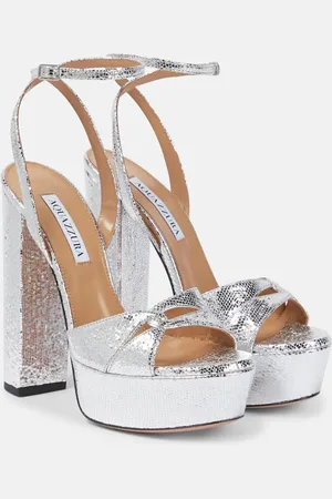 Aquazzura Sinner leather platform sandals