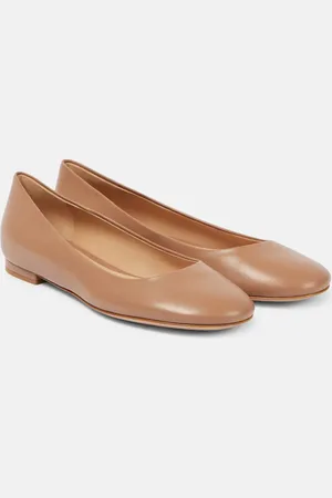 Gianvito Rossi Leather ballet flats