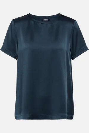 Max Mara Rebecca satin top