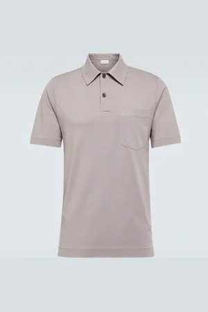 DRIES VAN NOTEN Cotton jersey polo shirt