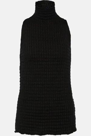 Jil Sander Frayed cotton top
