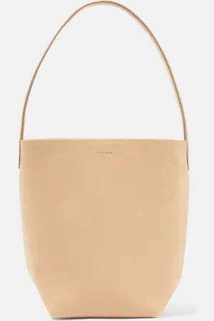 The Row Park N/S Small leather tote bag