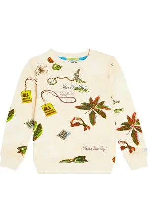 Scotch&Soda Printed cotton sweatshirt