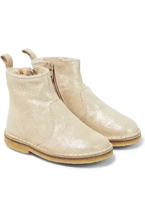 PèPè PÃ¨PÃ¨ Harley glittered suede ankle boots