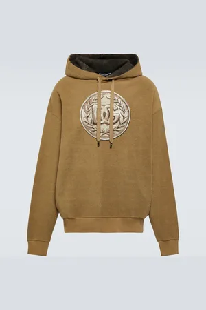 Dolce & Gabbana Printed cotton jersey hoodie