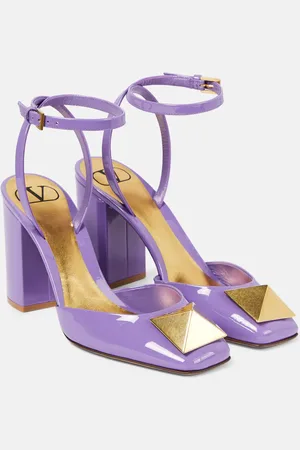 VALENTINO GARAVANI One Stud patent leather pumps