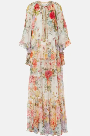 Camilla Sew Yesterday silk maxi dress