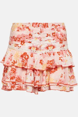 POUPETTE ST BARTH Alizee ruffled miniskirt