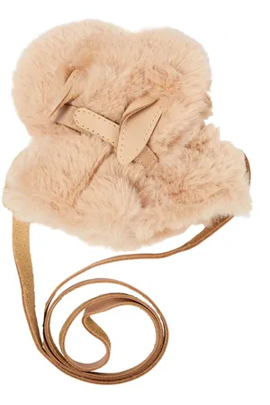 Donsje Baby Richy faux fur mittens