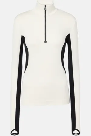 Moncler Half-zip jersey technical top
