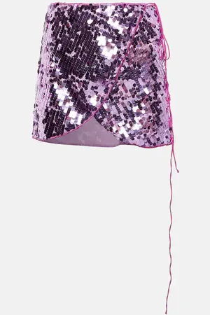 Oseree OsÃ©ree LumiÃ¨re embellished skirt
