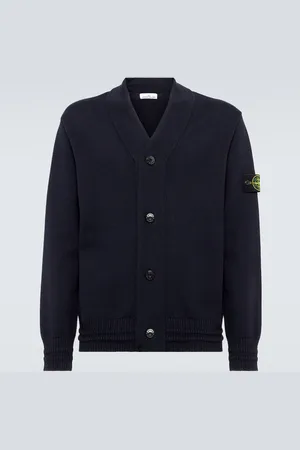 Stone Island Compass cotton cardigan