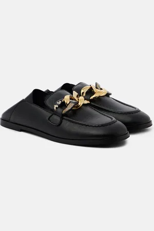 See by Chloé See By ChloÃ© Chain Line leather loafers