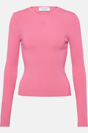 Marine Serre Core open-back jersey top