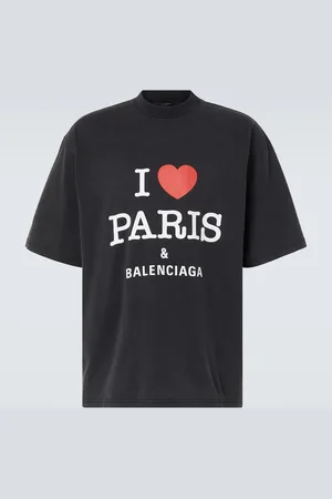 Balenciaga I Love Paris cotton T-shirt