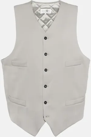 Maison Margiela Oversized wool-blend vest