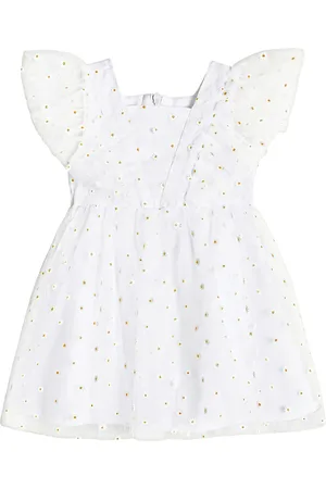 Tartine Et Chocolat Baby floral tulle dress