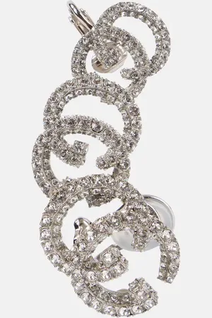 Gucci GG Marmont crystal-embellished ear climber