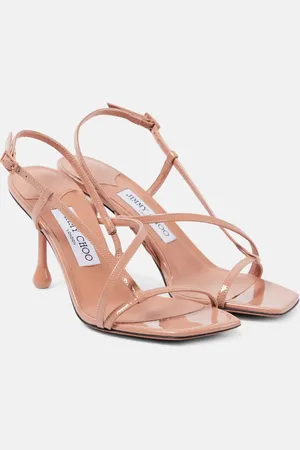 Jimmy Choo Etana 80 patent leather sandals
