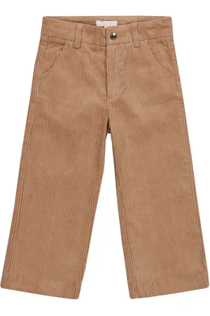 Chloé ChloÃ© Kids Stretch-cotton corduroy straight pants