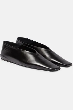 Jil Sander Leather ballet flats