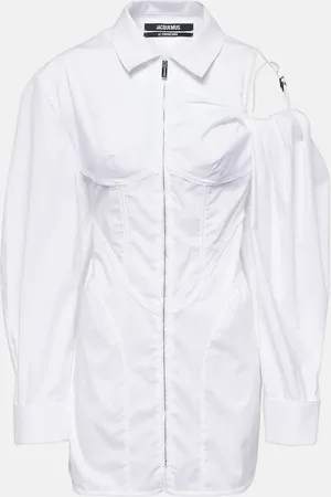 Jacquemus La Robe Galliga cotton-blend minidress