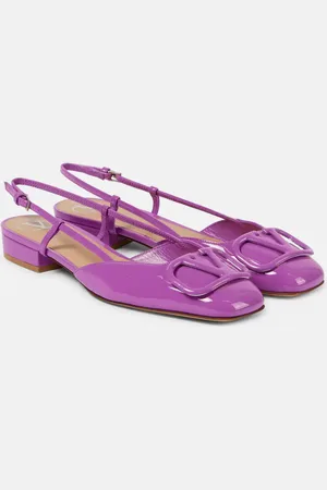 VALENTINO GARAVANI VLogo Signature patent leather flats