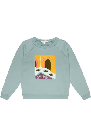 Louise Misha Samuel embroidered cotton sweatshirt