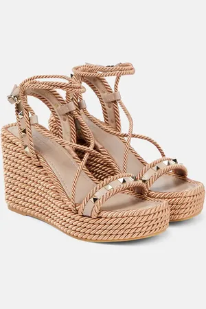 VALENTINO GARAVANI Rockstud espadrille sandals