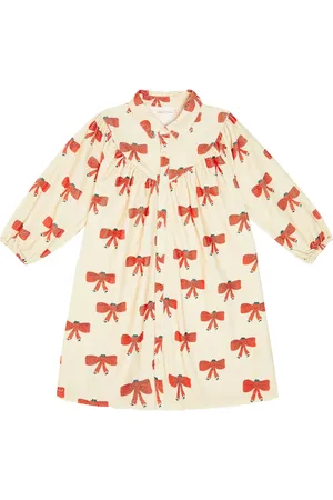 Tiny Cottons Tiny Bow cotton corduroy dress