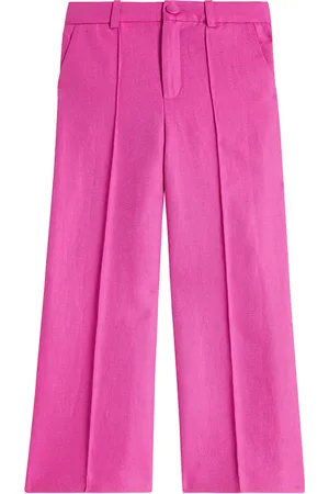 Chloé ChloÃ© Kids Linen and cotton suit pants
