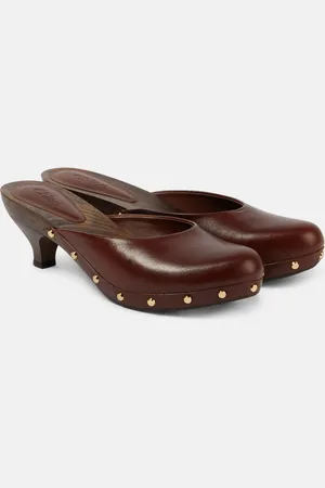 Chloé ChloÃ© Judith studded leather clogs