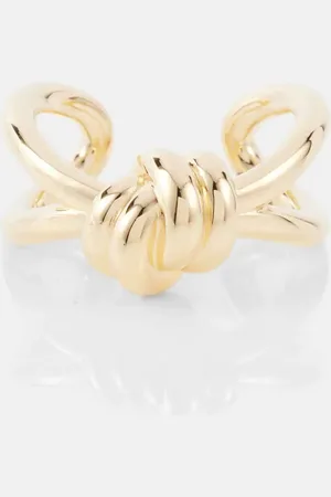 Bottega Veneta Knot -plated sterling silver ring