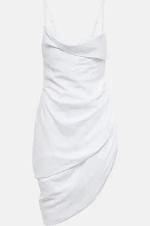 Jacquemus La Robe Saudade voile minidress