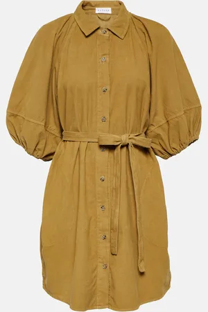 Velvet Kady corduroy minidress