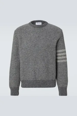 Thom Browne 4-Bar wool and mohair sweater