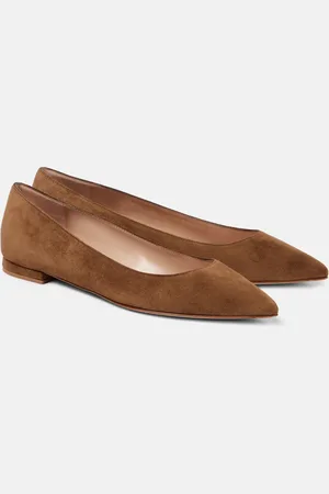 Gianvito Rossi Gianvito suede ballet flats