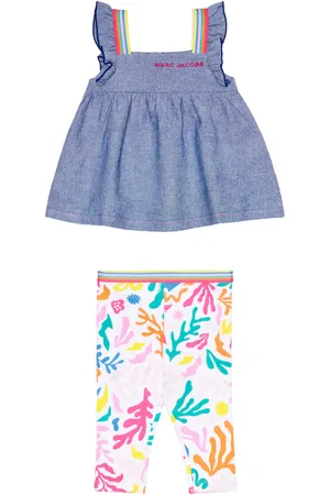 Marc Jacobs Baby cotton top and leggings set
